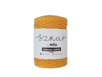 Sznurek 3 mm PREMIUM COTTON, 100m PC40 ciemny żółty
