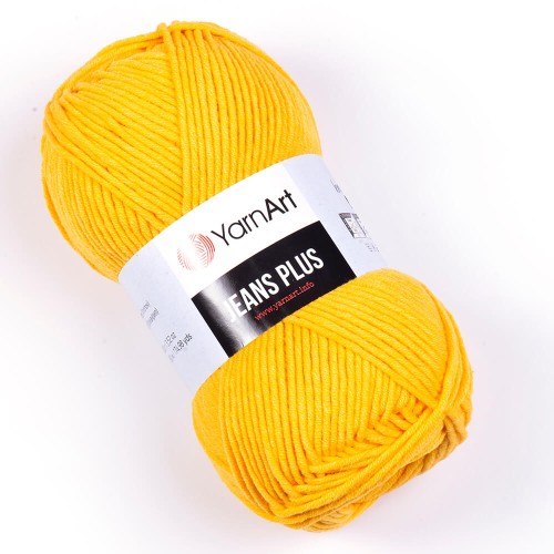 Włóczka Yarn Art Jeans Plus 35 żółty