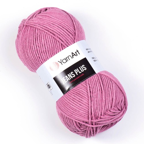 Włóczka Yarn Art Jeans Plus 65 brudny róż