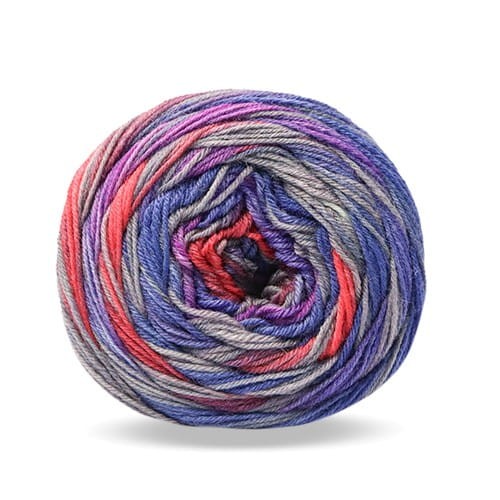 Włóczka Rellana Perfect Tropical 1794 Bali skarpetkowa, skarpetka, skarpety, szal, chusta, sweter, szalik, wełna, z wełną, superwash, superłosz, entrelac, entrelak