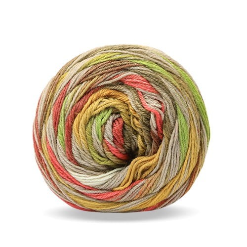 Włóczka Rellana Perfect Tropical 1795 Tahiti  skarpetkowa, skarpetka, skarpety, szal, chusta, sweter, szalik, wełna, z wełną, superwash, superłosz, entrelac, entrelak