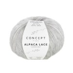 Włóczka Katia Concept Alpaca Lace 80 jasny szary