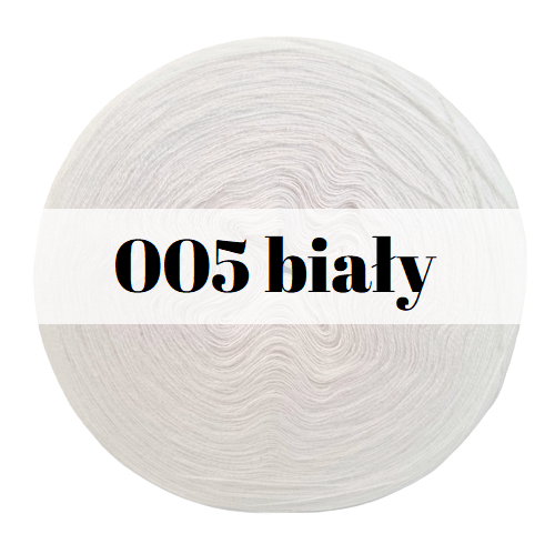 Monomotek Classic bawełna/akryl, 005 biały