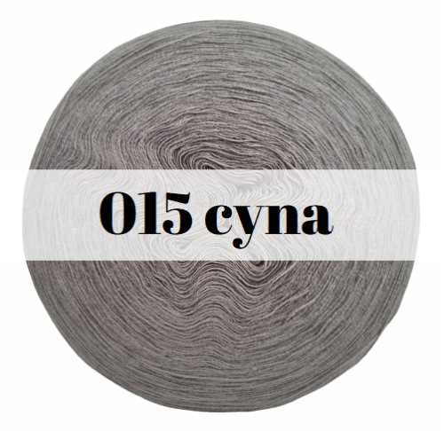 Monomotek Classic bawełna/akryl, 015 cyna