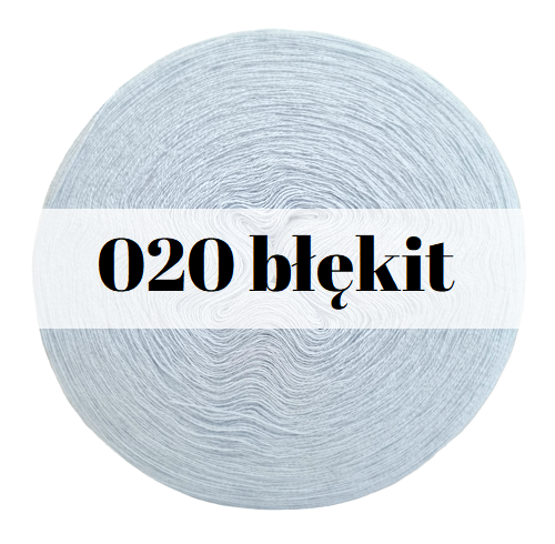 Monomotek Classic bawełna/akryl, 020 błękit