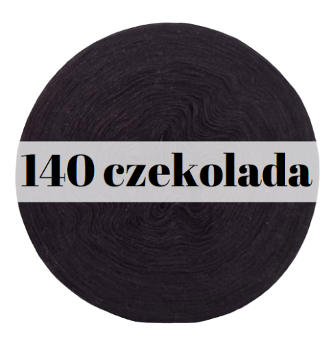 Monomotek Classic bawełna/akryl, 140 czekolada