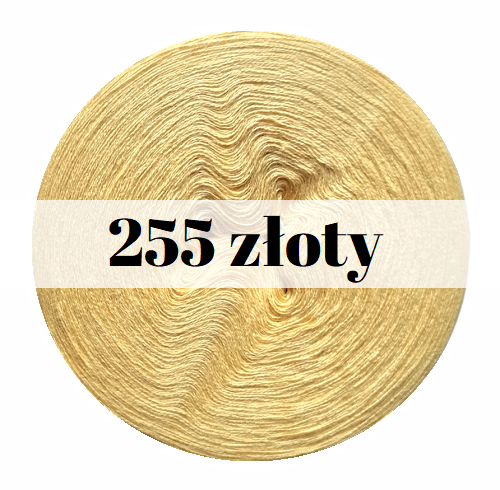 Monomotek Classic bawełna/akryl, 255 złoty