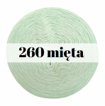 Monomotek Classic bawełna/akryl, 260 mięta