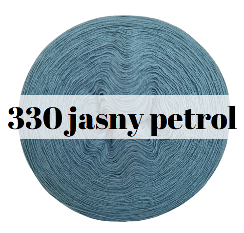 Monomotek Classic bawełna/akryl, 330 jasny petrol
