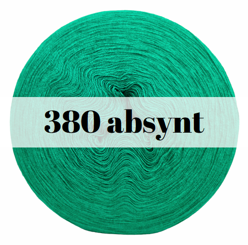 Monomotek Classic bawełna/akryl, 380 absynt