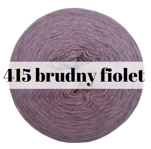 Monomotek Classic bawełna/akryl, 415 brudny fiolet