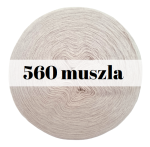 Monomotek Classic bawełna/akryl, 560 muszla