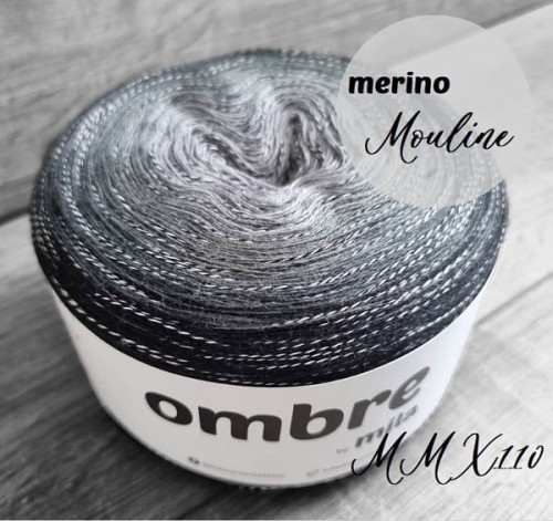 OMBRE Merino Mouliné MMX110 Shades Of Grey