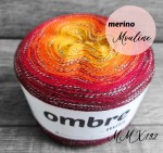 OMBRE Merino Mouliné MMX192 Fiery Sunset