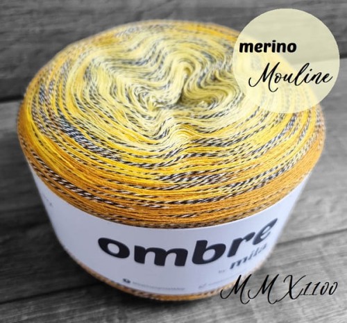 OMBRE Merino Mouliné MMX1100 Yellow River
