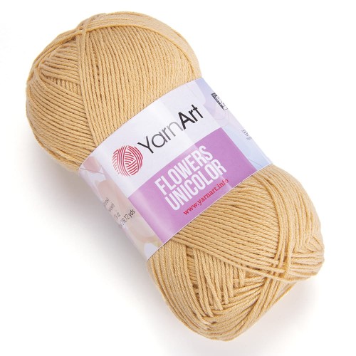 Włóczka Yarn Art Flowers Unicolor 732 ciepły beż