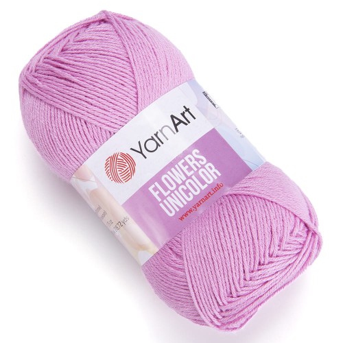 Włóczka Yarn Art Flowers Unicolor 740 różowy