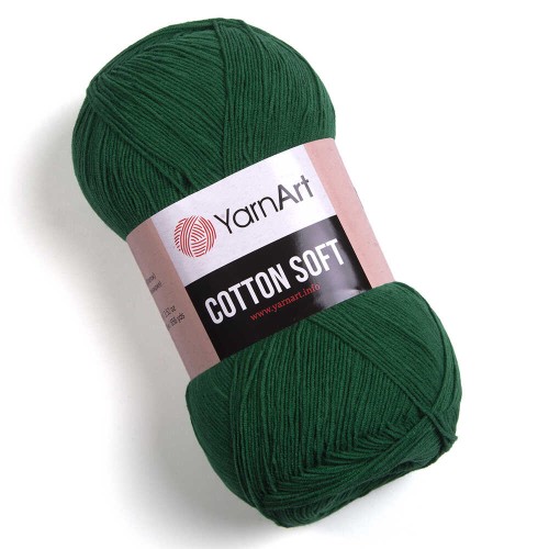 Yarn Art Cotton Soft 52 zielony