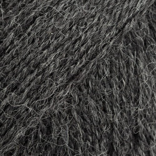 Drops Alpaca 506 mix ciemny szary