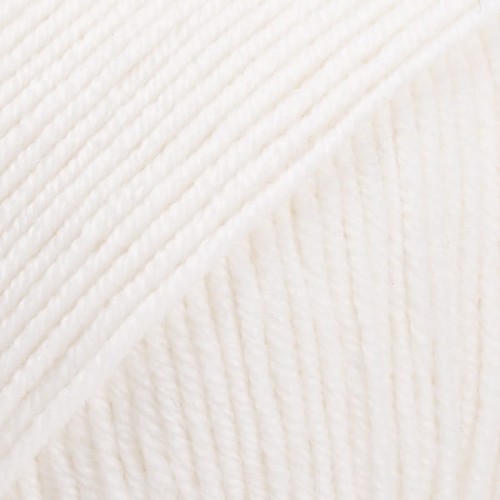 Włóczka DROPS Baby Merino 01 biały