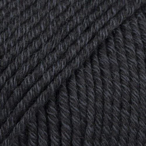 DROPS Cotton Merino 02 czarny