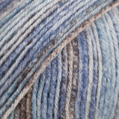 DROPS Fabel long print 604 widok na morze