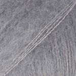 Włóczka DROPS Kid Silk 10 szary