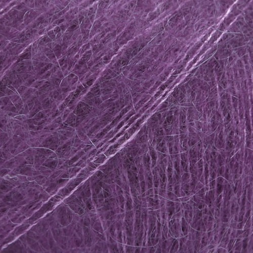 DROPS Kid Silk 16 ciemnofioletowy