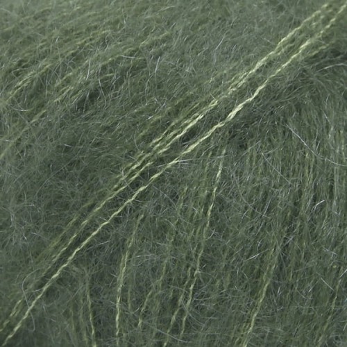 DROPS Kid Silk 19 ciemny zielony