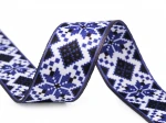 Pasek , taśma ozdobna tekstylna 1 m, szer. 38 mm, SCANDI