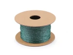 Sznurek lurex 1 mm, 25m, szmaragdowy