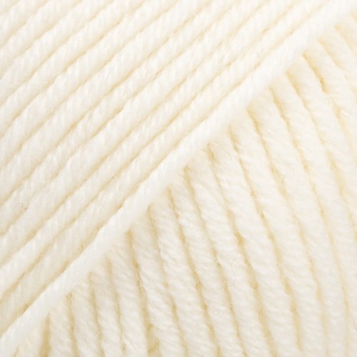 DROPS Merino Extra Fine 01 ecru