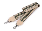 Pasek do torebek, taśma, regulowany 900611_1 khaki/beż
