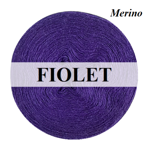 Monomotek Merino wełna merino/akryl, fiolet