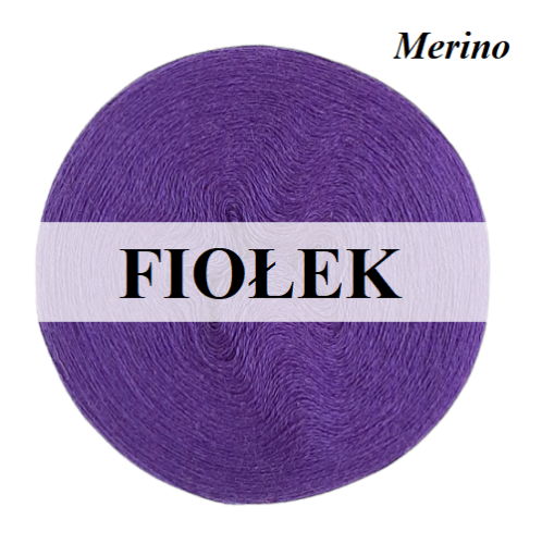Monomotek Merino wełna merino/akryl, fiołek