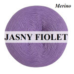 Monomotek Merino wełna merino/akryl, jasny fiolet