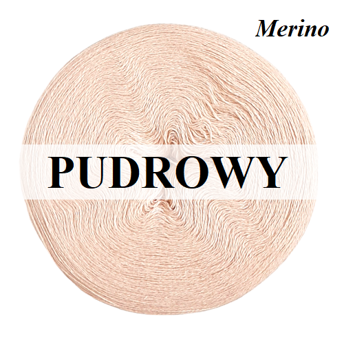 Monomotek Merino wełna merino/akryl, pudrowy