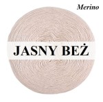 Monomotek Merino wełna merino/akryl, jasny beż