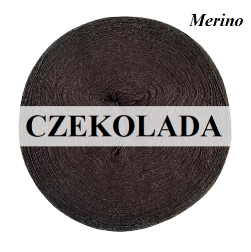 Monomotek Merino wełna merino/akryl, czekolada