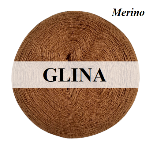 Monomotek Merino wełna merino/akryl, glina