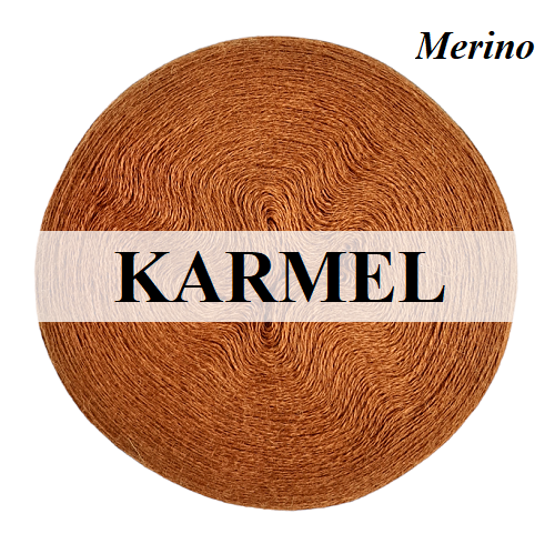 Monomotek Merino wełna merino/akryl, karmel