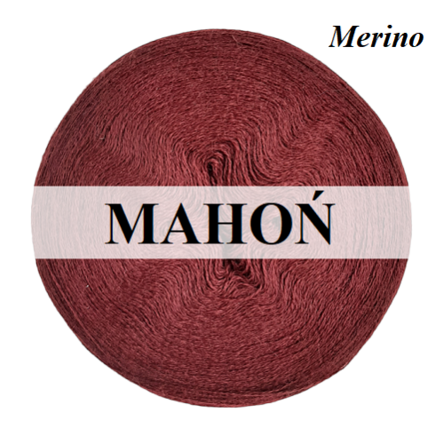 Monomotek Merino wełna merino/akryl, mahoń
