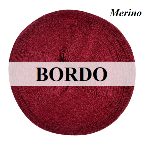 Monomotek Merino wełna merino/akryl, bordo
