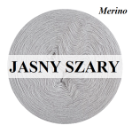 Monomotek Merino wełna merino/akryl, jasny szary