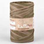 Przędza papierowa Raffia Multi NOWA 14 beż, oliwka