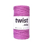 Sznurek skręcany Twist 3mm 100m, 74 orchidea