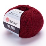 Włóczka Yarn Art Milano 856 bordo