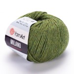 Włóczka Yarn Art Milano 865 zielony