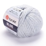 Włóczka Yarn Art Milano 866 jasny szary