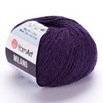 Włóczka Yarn Art Milano 872 bakłażan